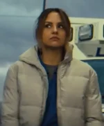 Aimee Carrero Code 3 Grey Puffer Jacket