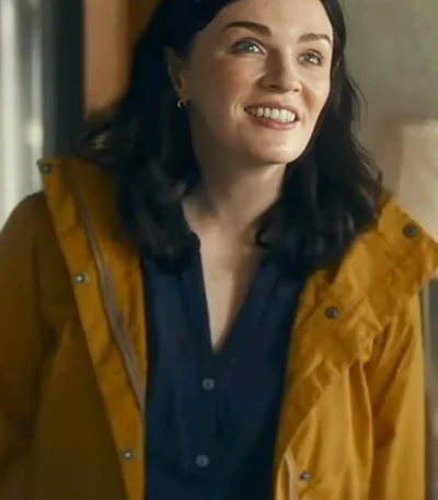 Aisling Bea Get Away Hooded Yellow Jacket