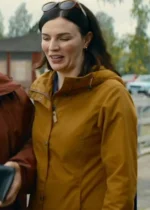 Aisling Bea Get Away Hooded Yellow Jacket
