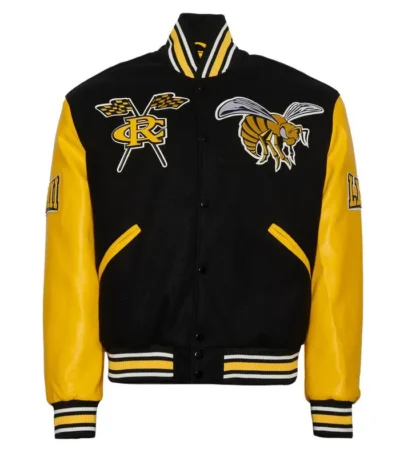 Alabama State University Black and Gold Varsity Jacket