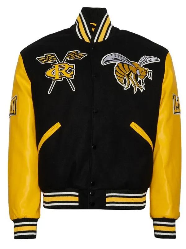 Alabama State University Black and Gold Varsity Jacket