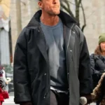 Alan Ritchson The Man with the Bag Black Hooded Jacket