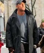 Alan Ritchson The Man with the Bag Black Hooded Jacket