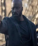 Alarum Mike Colter Black Wool Coat