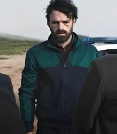 Alban Lenoir Last Bullet Green Jacket