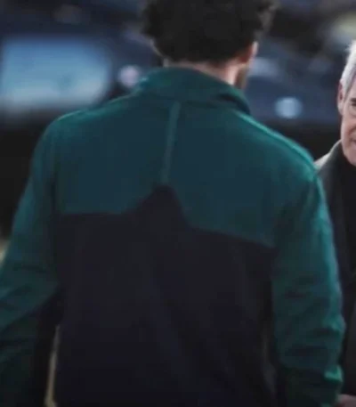 Alban Lenoir Last Bullet Green Jacket