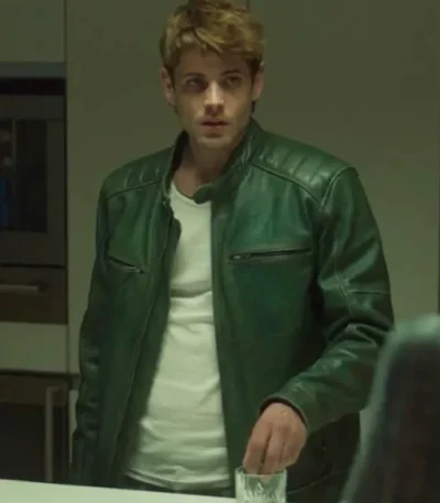 Alberto Olmo Bad Influence Leather Jacket