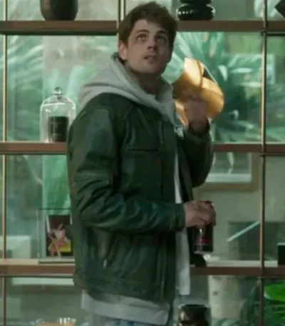 Alberto Olmo Bad Influence Leather Jacket