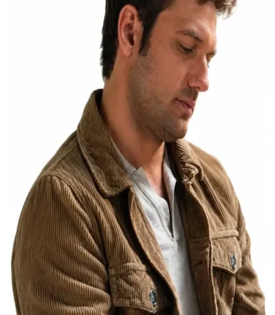 Under the Stars Alex Pettyfer Corduroy Jacket