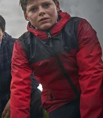 Alex The Kid Who Would Be King Red Hooded Jacket