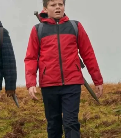 Alex The Kid Who Would Be King Red Hooded Jacket