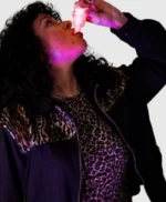 The Wrong Girls Alia Shawkat Leopard Print Jacket