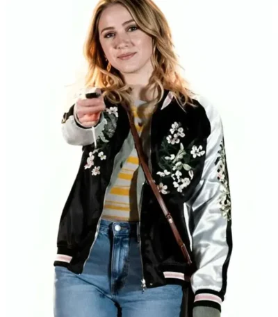 All Night Wrong Maria Bakalova Varsity Jacket