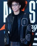All Star Game 2026 Olivia Miles Black Jacket