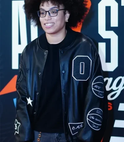 All Star Game 2026 Olivia Miles Black Jacket