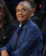 All-Star Game Barack Obama Blue Jacket
