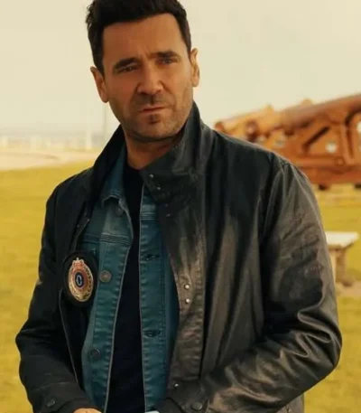 Allan Hawco Saint-Pierre Leather Jacket