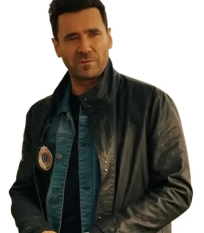 Allan Hawco Saint-Pierre Leather Jacket