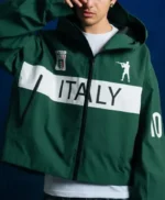 Chief Keef Italy Green Hooded Jacket
