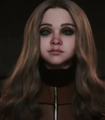 Amie Donald M3GAN 2.0 Brown Leather Jacket