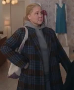 Amy Schumer Kinda Pregnant Wool Plaid Coat