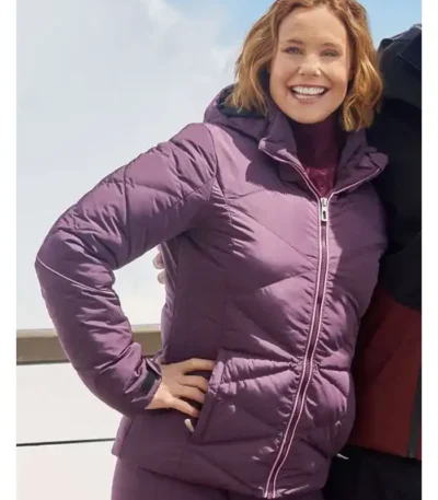 An Alpine Holiday Ashley Williams Quilted Jacket