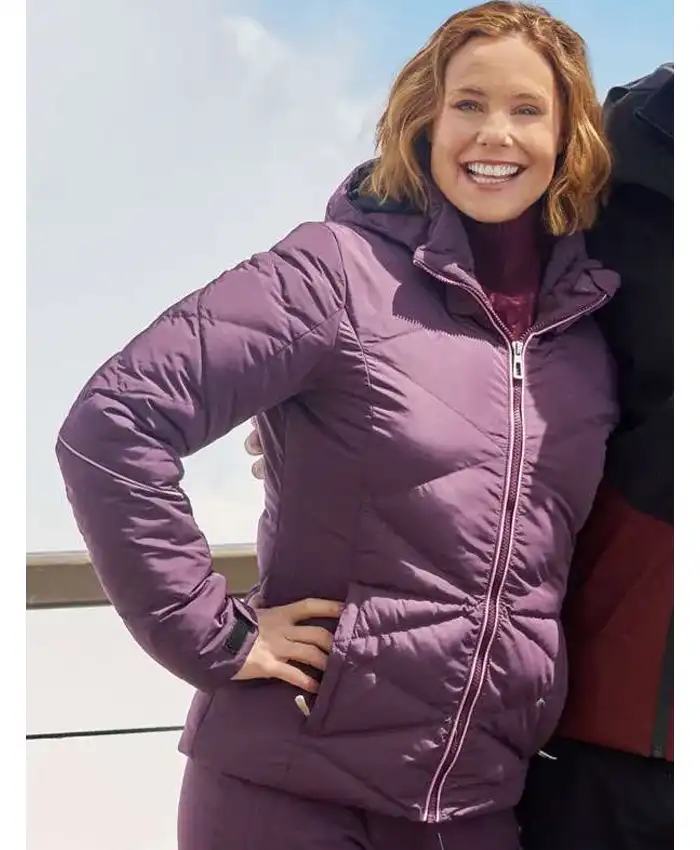 An Alpine Holiday Ashley Williams Quilted Jacket An Alpine Holiday Ashley Williams Quilted Jacket