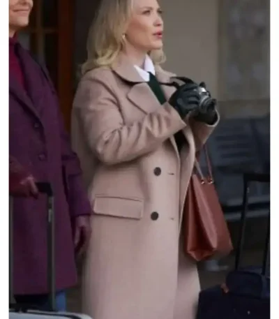 An Alpine Holiday Kelly Wool Coat