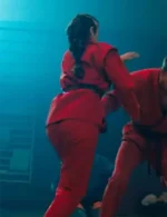 Ana De Armas Ballerina Martial Art Red Costume