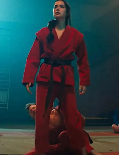 Ana De Armas Ballerina Martial Art Red Costume Ana De Armas Ballerina Martial Art Red Costume