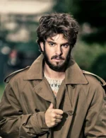 Andrew Garfield After The Hunt Brown Coat