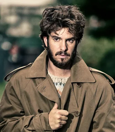 Andrew Garfield After The Hunt Brown Coat