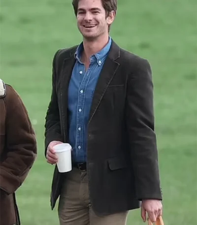 Andrew Garfield We Live in Time Cotton Blazer