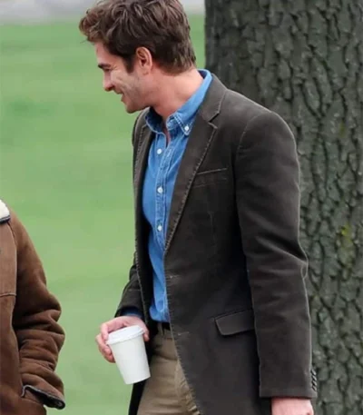 Andrew Garfield We Live in Time Cotton Blazer