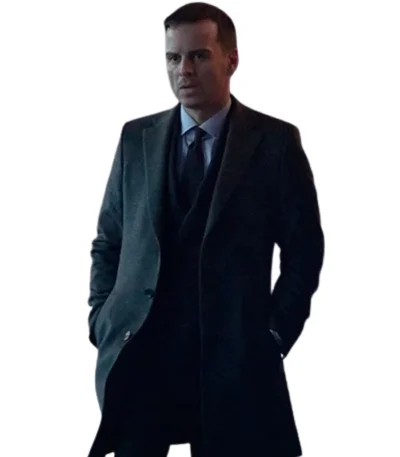 Andrew Scott Back in Action Black Coat