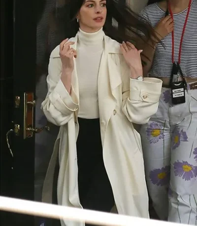 Anne Hathaway She Came to Me Trench Coat