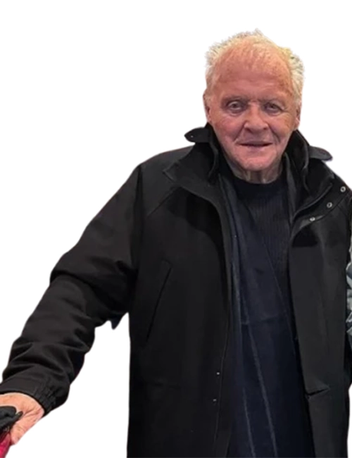 Anthony Hopkins Locked Black Jacket Anthony Hopkins Locked Black Jacket