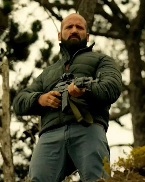 Antonio Bustorff Den Of Thieves 2 Pantera Black Puffer Jacket Antonio Bustorff Den Of Thieves 2 Pantera Black Puffer Jacket