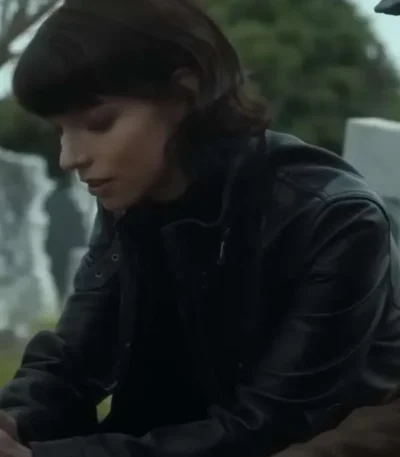 Anya Taylor-Joy The Gorge Leather Jacket