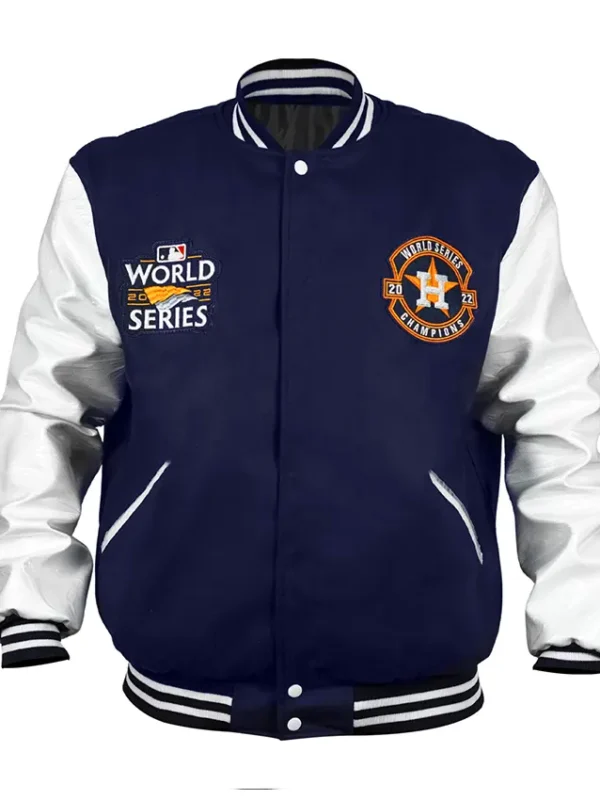 Arizona Diamondbacks World Series Blue And White Jacket