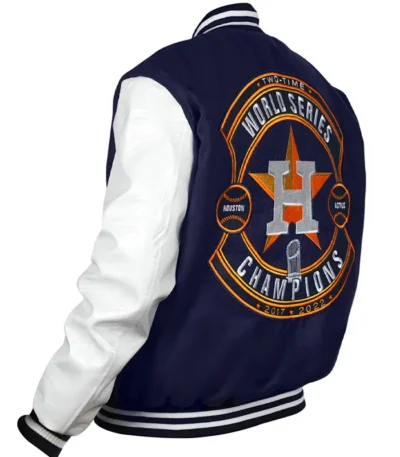 Arizona Diamondbacks World Series Blue And White Jacket