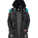 Arknights Doctor Black Coat With Hood