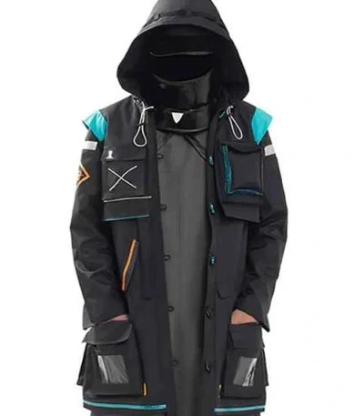 Arknights Doctor Black Coat With Hood