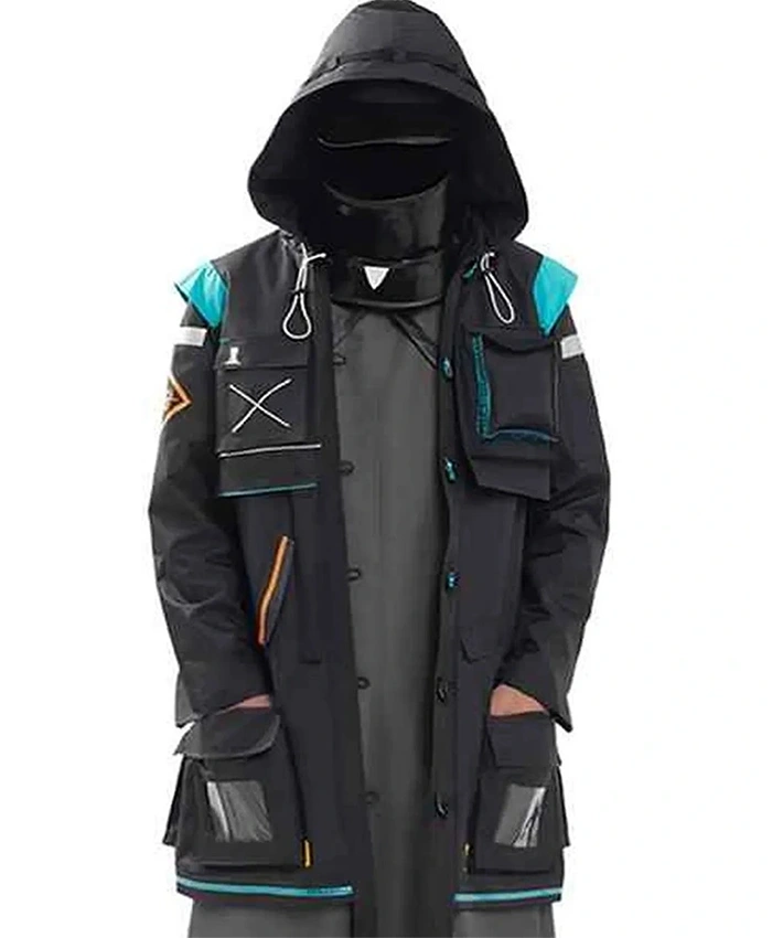 Arknights Doctor Black Coat With Hood Arknights Doctor Black Coat With Hood