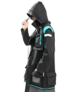 Arknights Doctor Black Coat With Hood