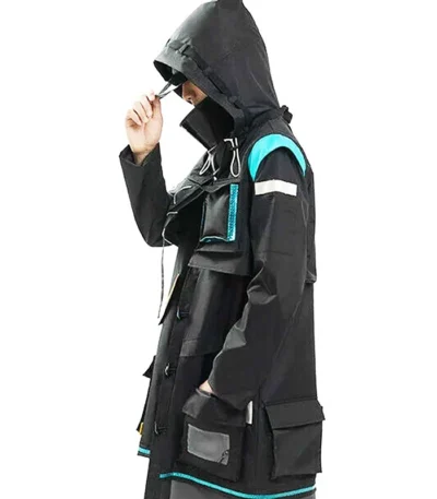 Arknights Doctor Black Coat With Hood