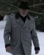 Arnold S01 Arnold Schwarzenegger Grey Wool Coat