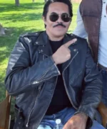Art Camacho Desert Dawn Black Leather Jacket