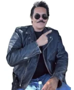 Art Camacho Desert Dawn Black Leather Jacket
