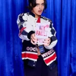 Asha Banks My Fault London Multicolor Bomber Jacket